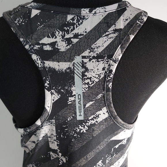 Head active wear, black & white small 4/6 - Picture 3 of 7